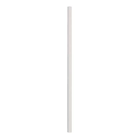 Hoffmaster 7.75" White Paper Straws PK 4800 PK 600195